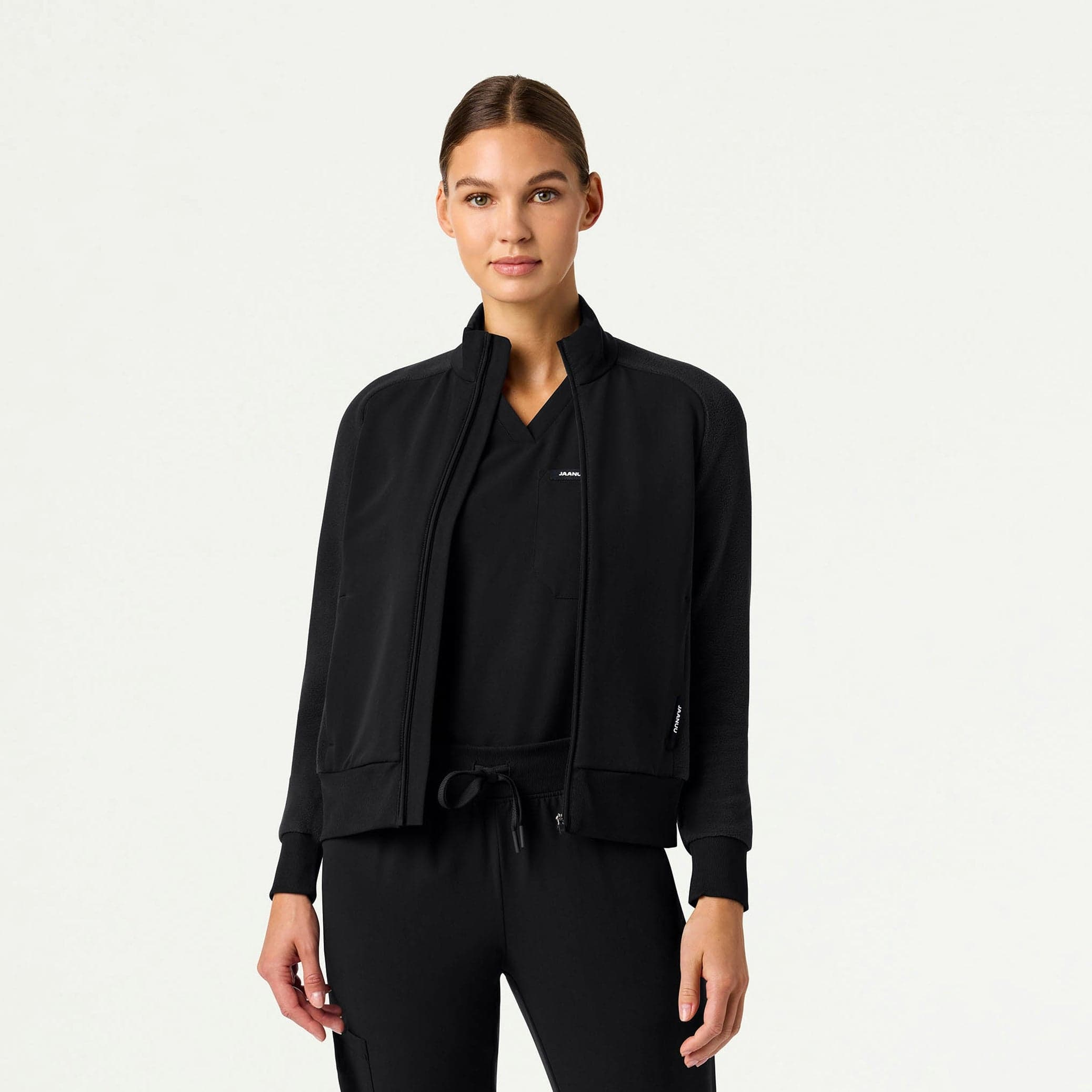Cloud Hybrid Fleece Bomber Jacket