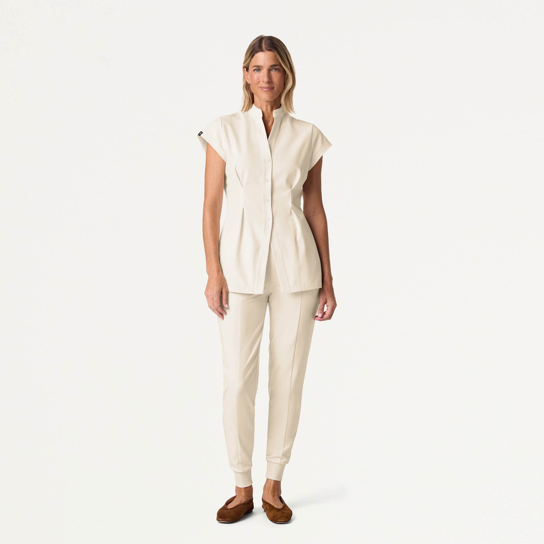 The Tailored Tunic Scrub Set